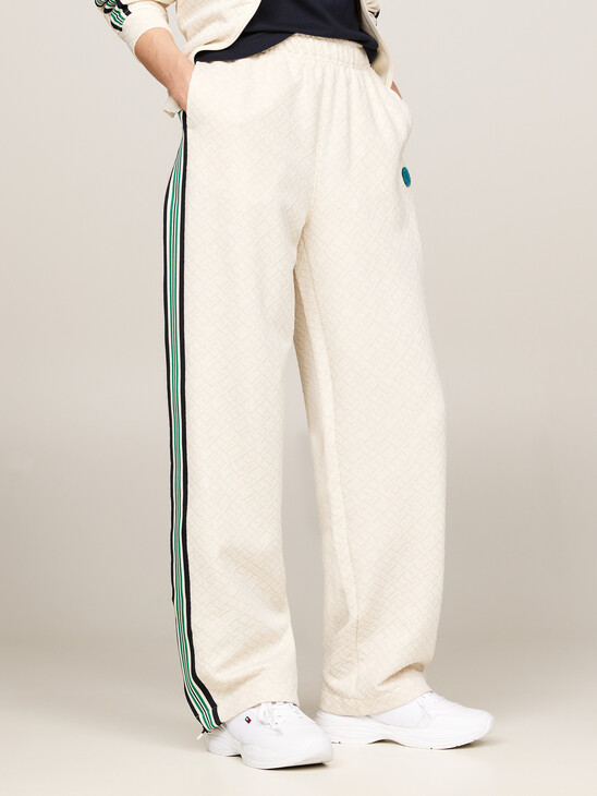 Sport TH Monogram Jacquard Relaxed Joggers