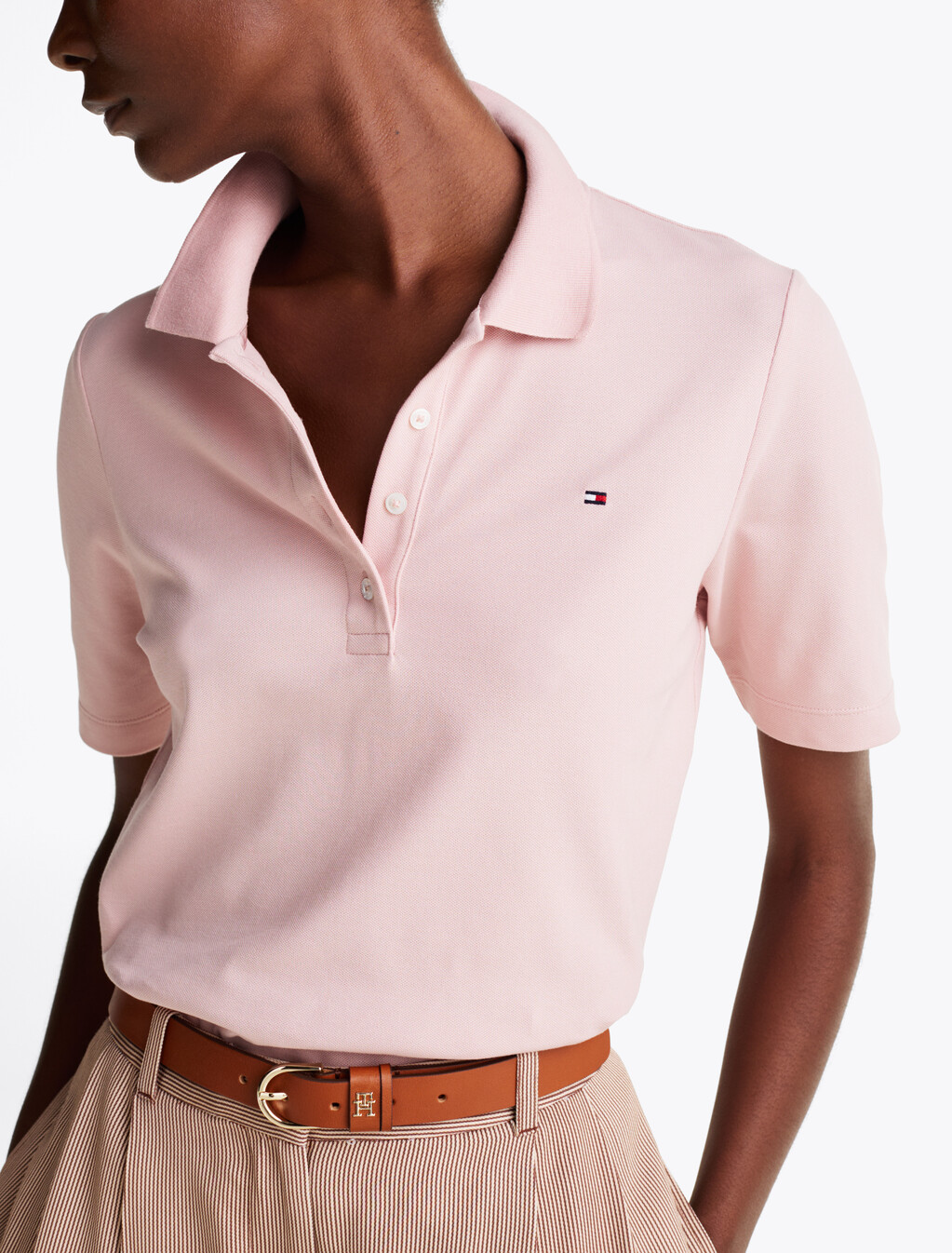 1985 Collection Flag Embroidery Regular Polo, Foggy Pink, hi-res