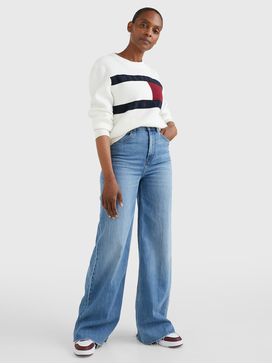 FLAG CREW NECK JUMPER