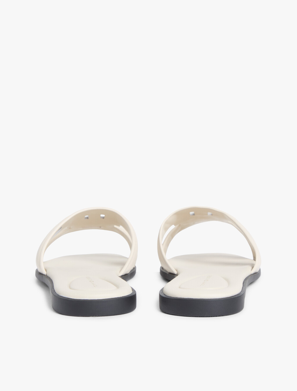 Leather TH Monogram Strap Mules, Classic Beige, hi-res