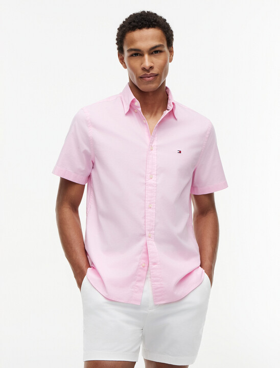 Lightweight Short Sleeve Oxford Shirt