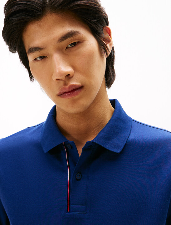 Signature Stripe Jacquard Polo
