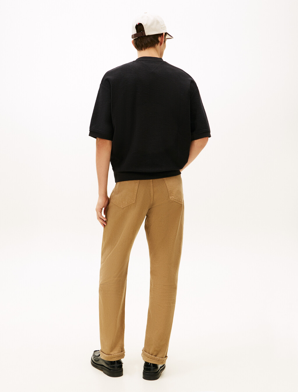 Reverse Terry Sweatshirt, Black, hi-res