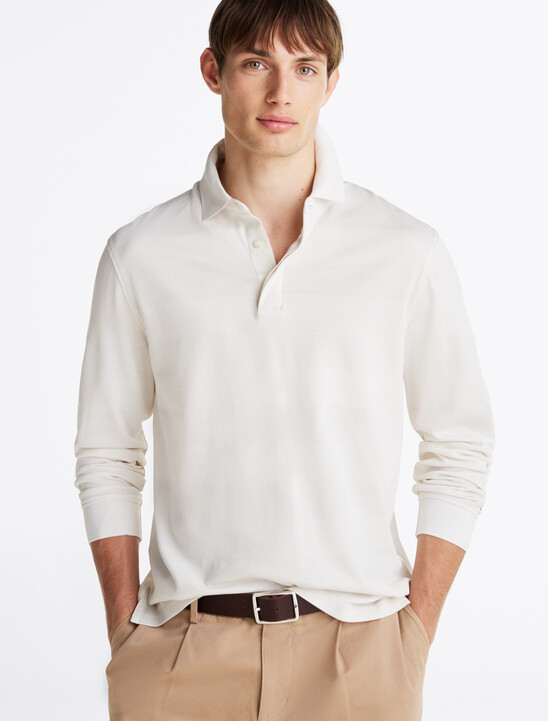 Regular Fit Long Sleeve Polo Shirt