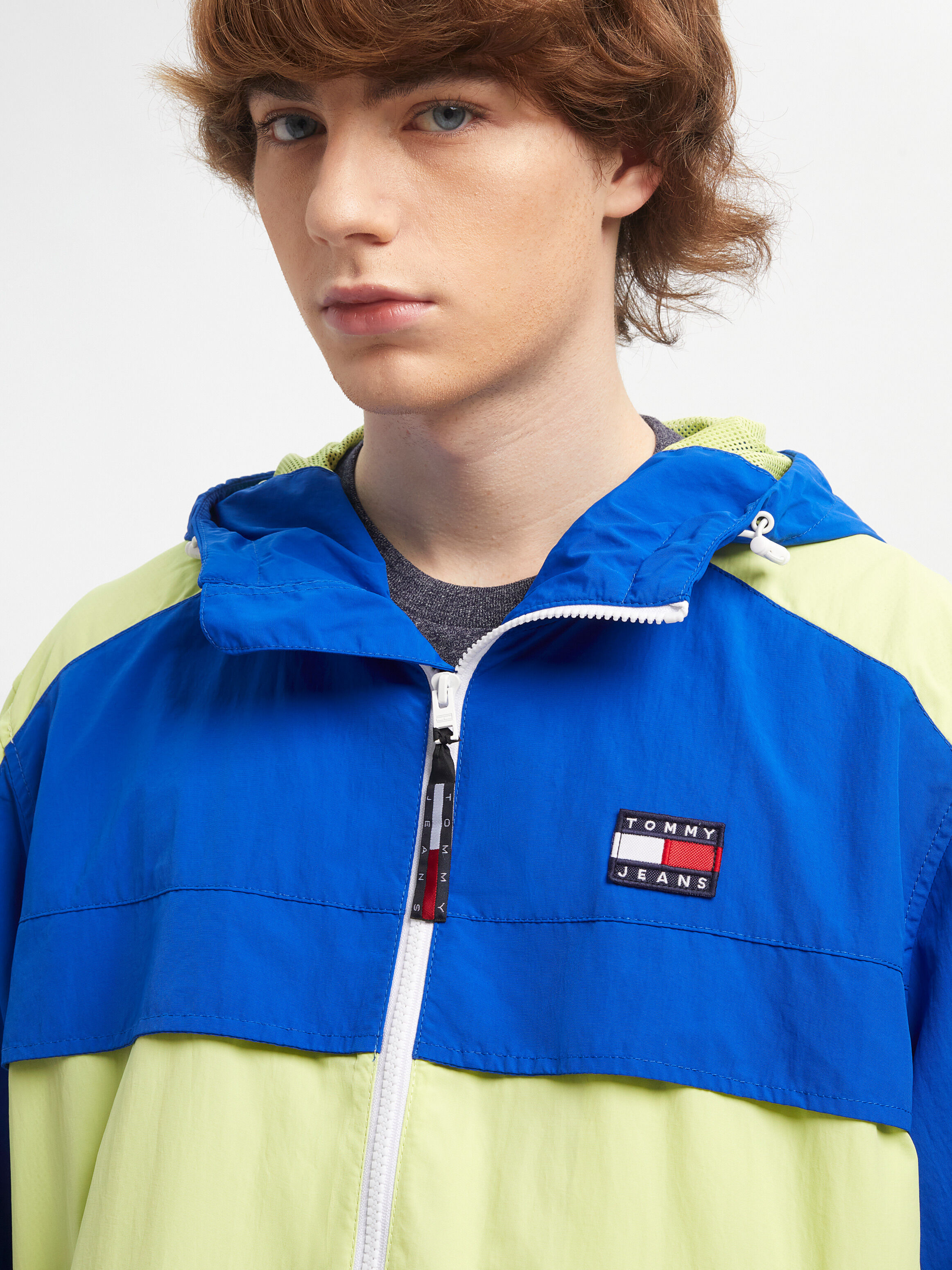Colour Blocked Chicago Windbreaker