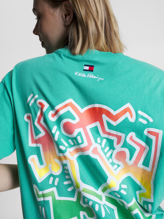 TOMMY X KEITH HARING DUAL GENDER RELAXED FIT T-SHIRT