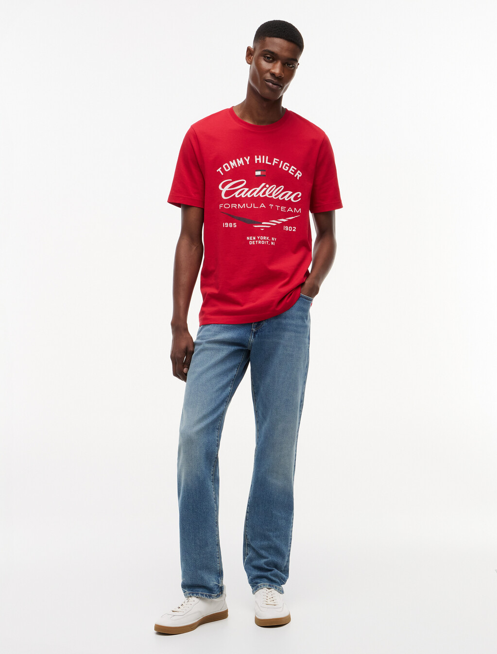 TH x Cadillac Formula 1&reg; Team T-Shirt, Red, hi-res