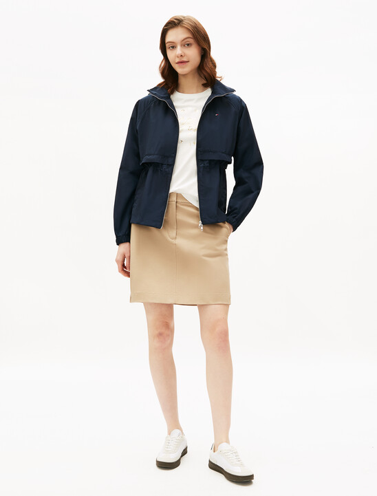 Hip Length Windbreaker, Dark Night Navy Hip Length Windbreaker