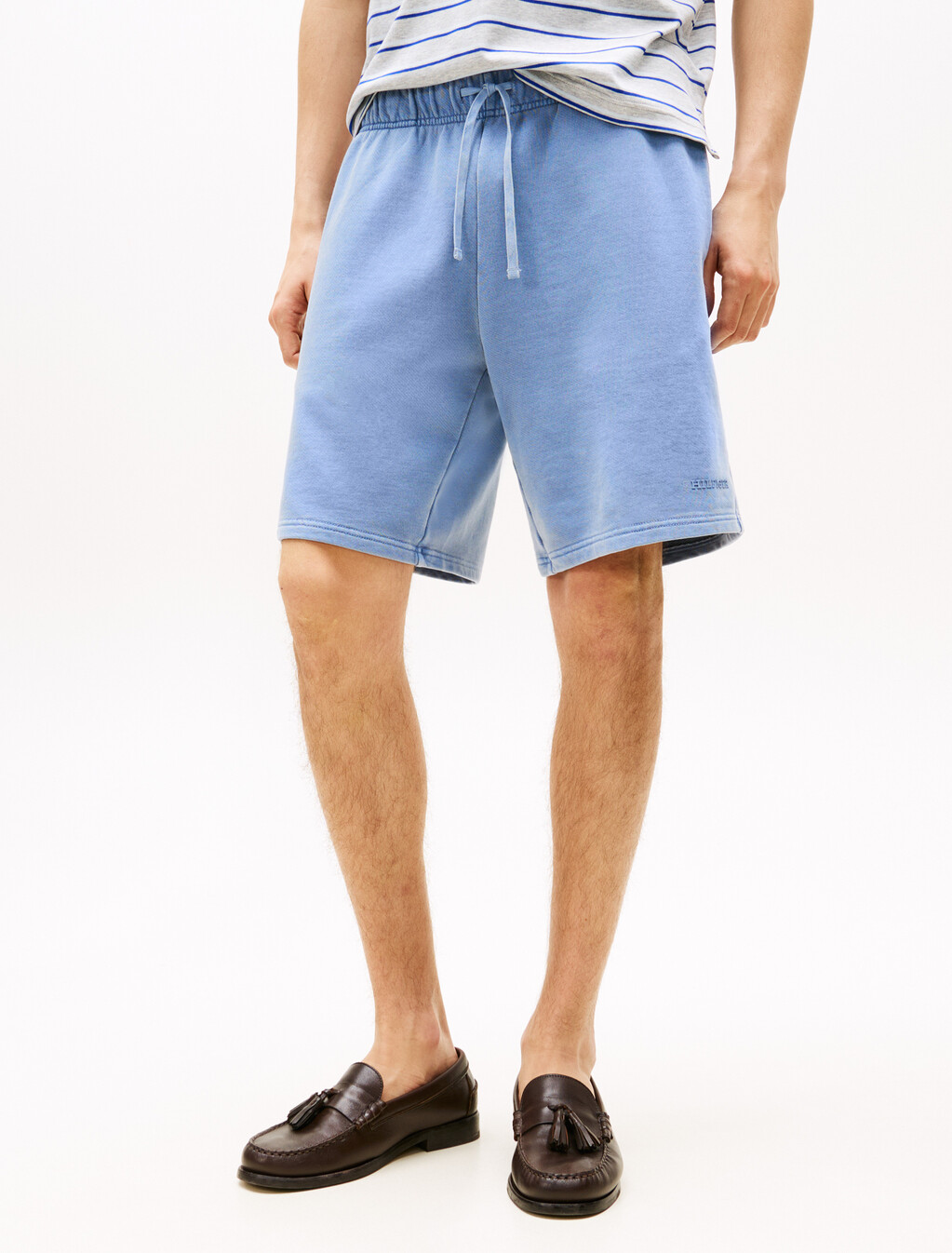 Essential Sweatshort, Brisk Blue, hi-res
