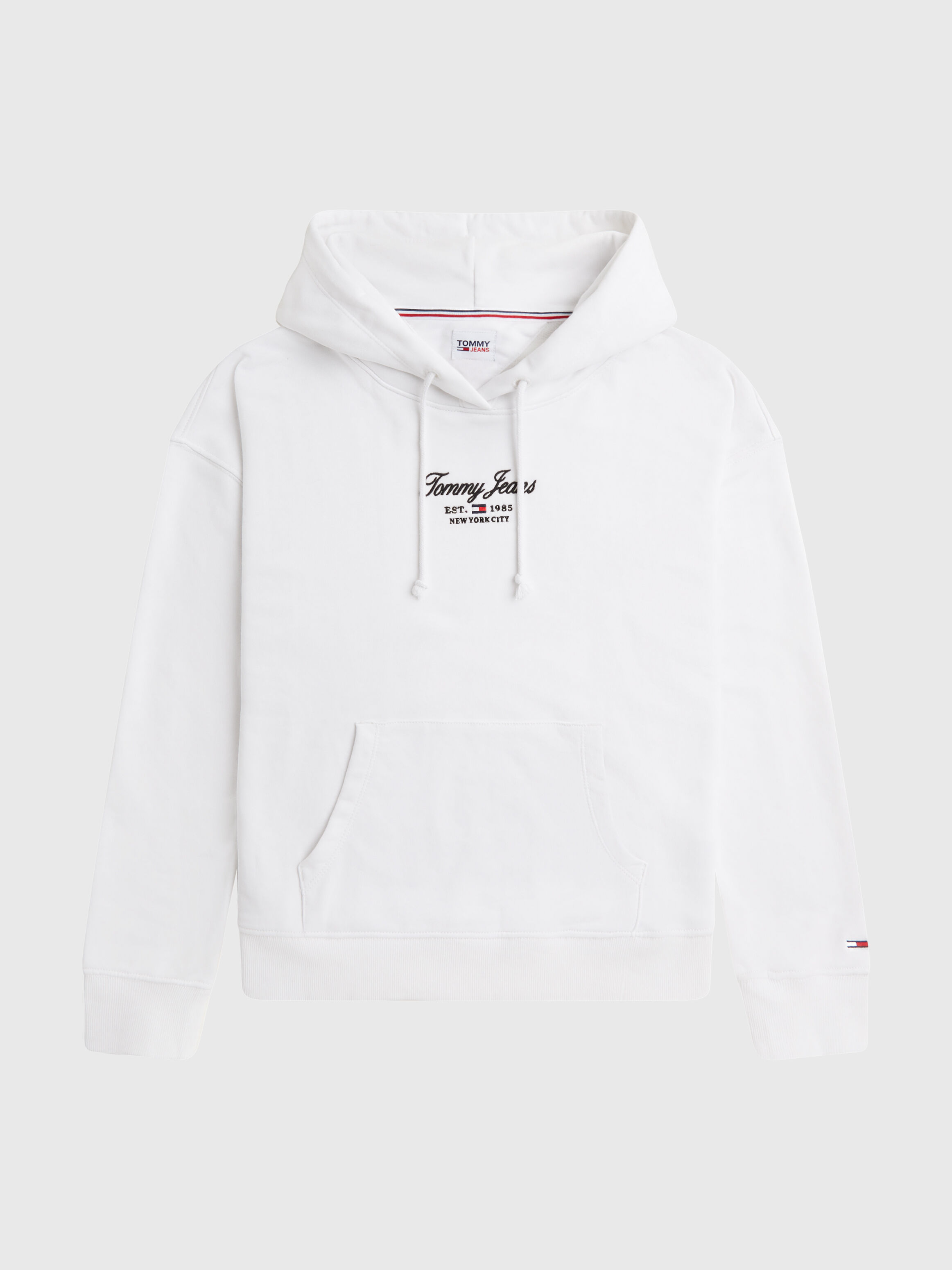 White hoodie deals tommy hilfiger