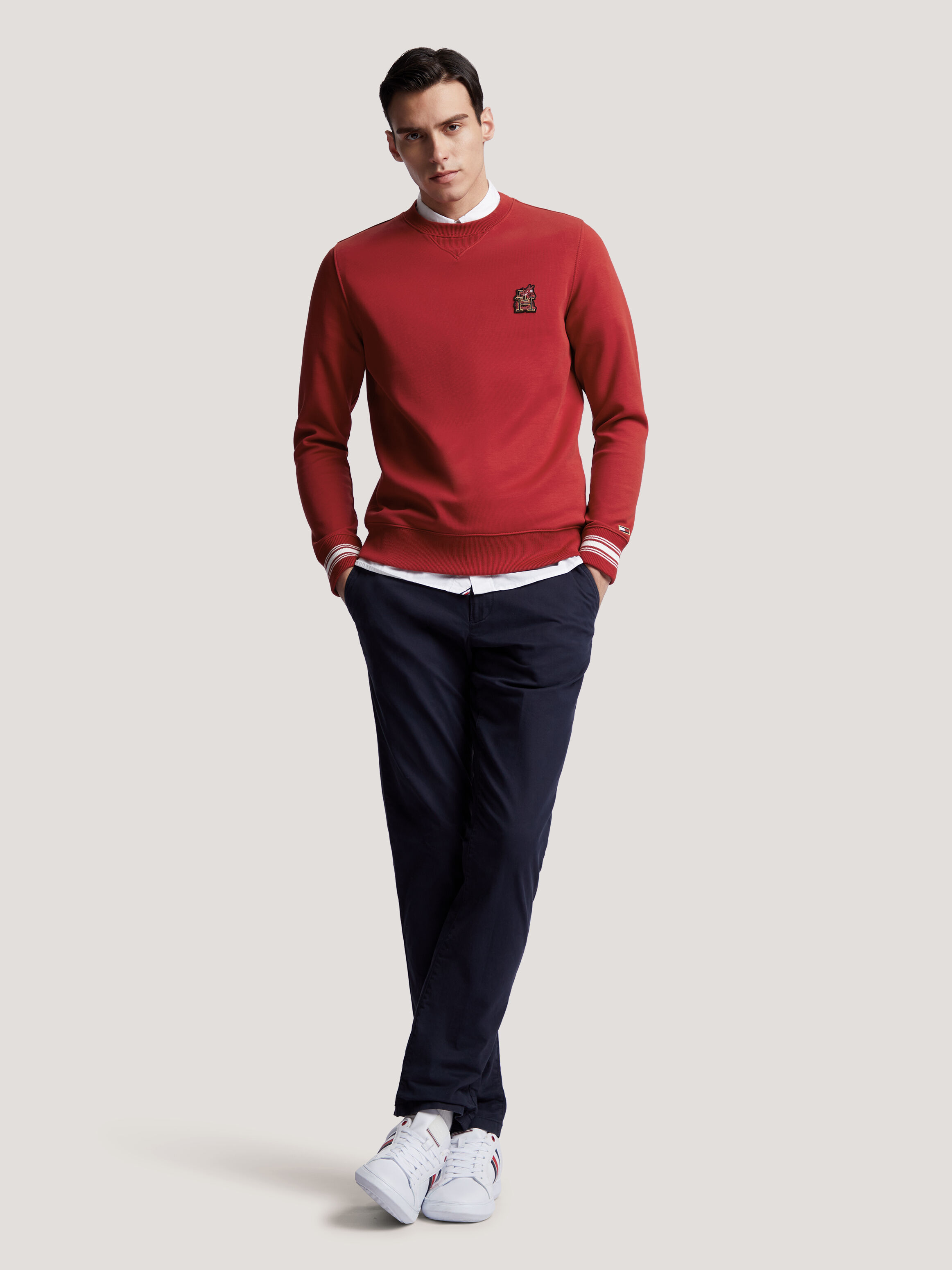 Quarter zip clearance pullover tommy hilfiger