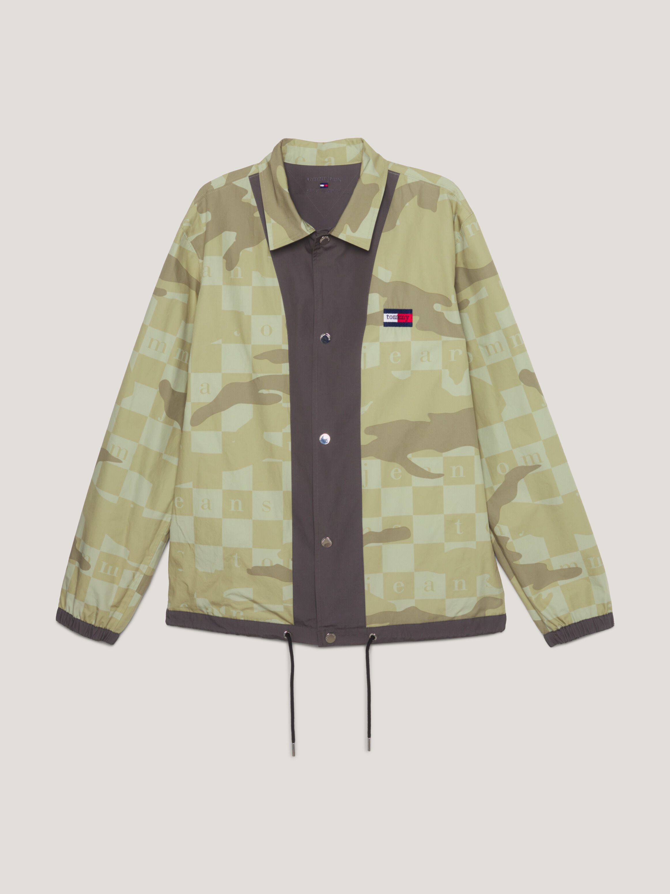 Reversible Logo Poplin Overshirt