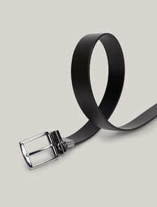 Denton Reversible Square Buckle Leather Belt, Testi Di Moro / Black, hi-res