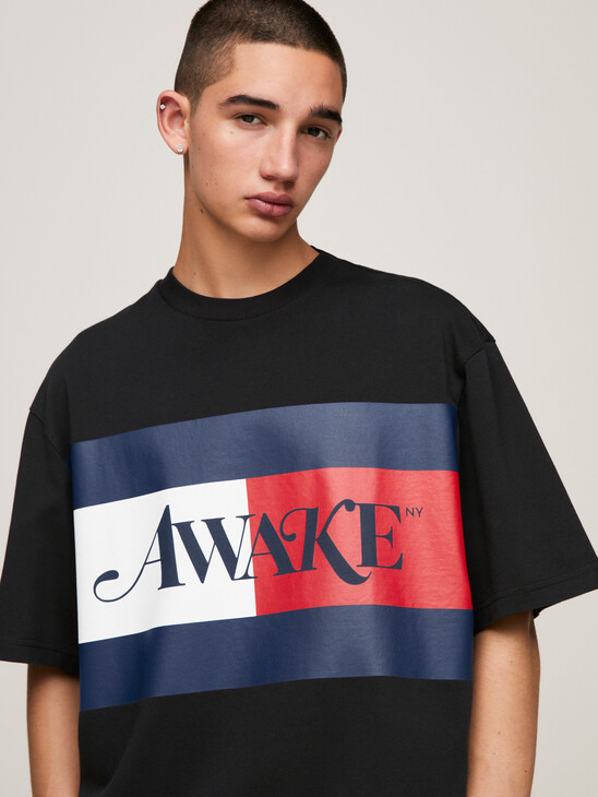Tommy X Awake NY Back Slogan Relaxed T-Shirt