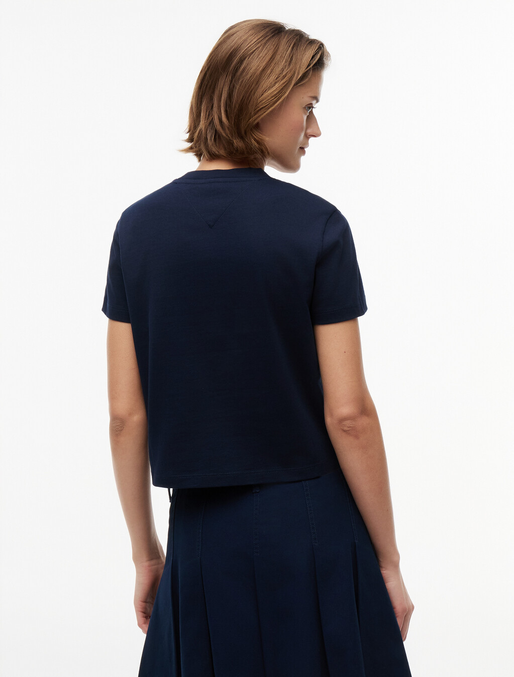 Tommy Flag T-Shirt, Dark Night Navy, hi-res