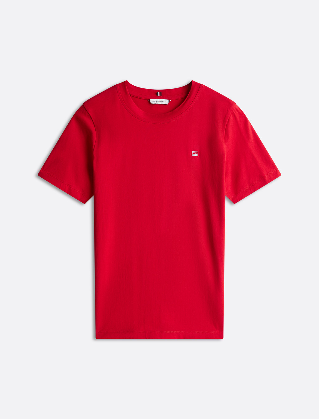 Contrast Flag T-Shirt, Primary Red, hi-res