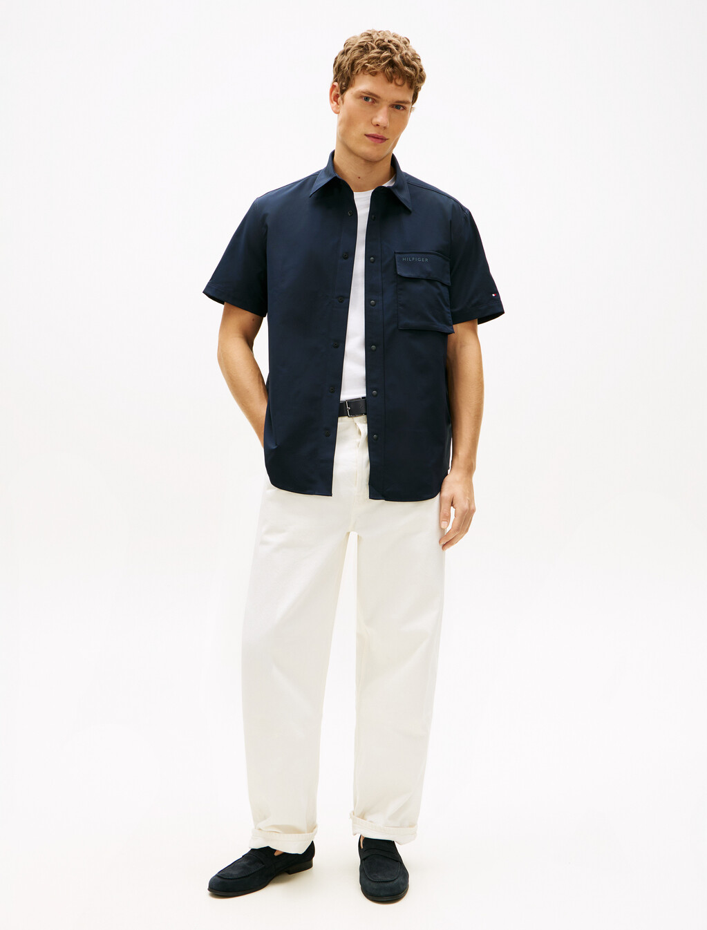 Tech Short Sleeve Shirt, Desert Sky, hi-res