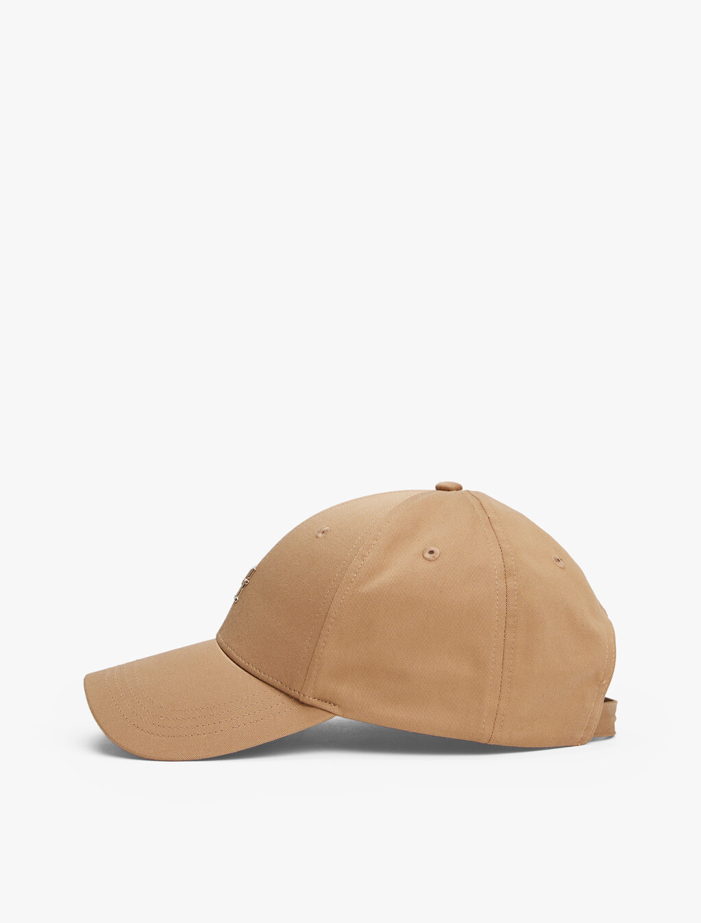 Chic Six Panel Baseball Cap, Safari Canvas, hi-res