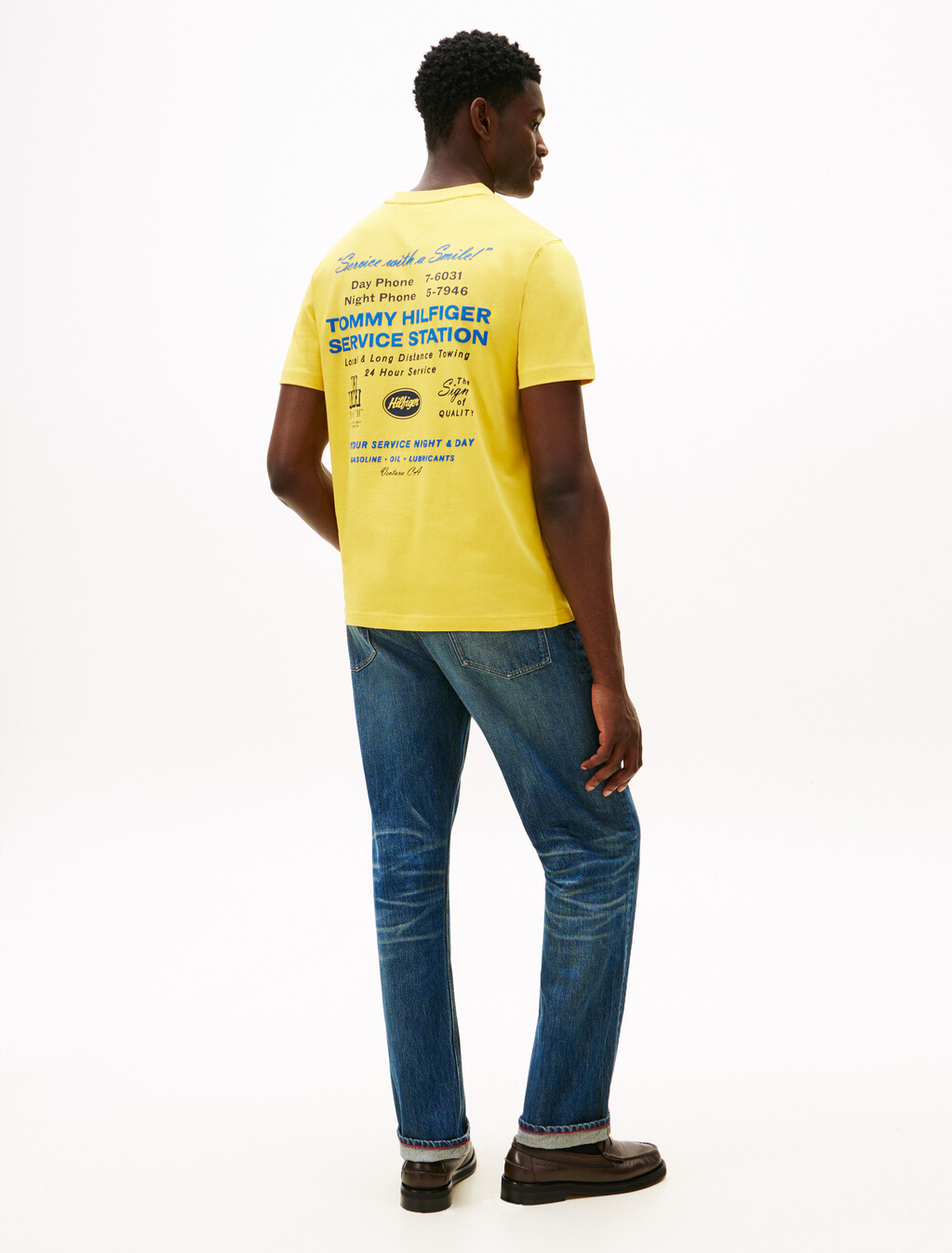 Back Graphic Relaxed T-Shirt, Morningside Yellow, hi-res