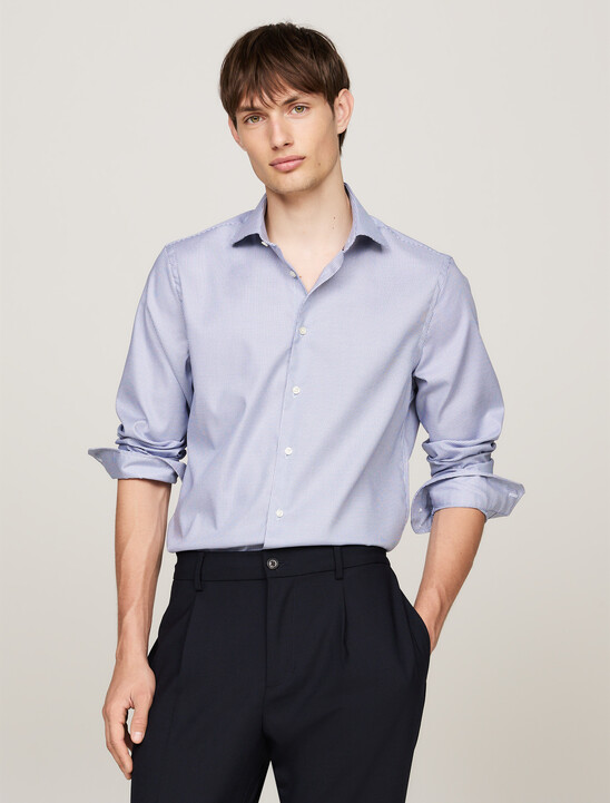 Smart Casual Check Slim Fit Shirt