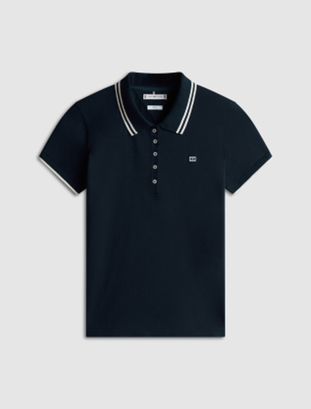 Asia Fit Slim Polo Shirt, Dark Night Navy, hi-res