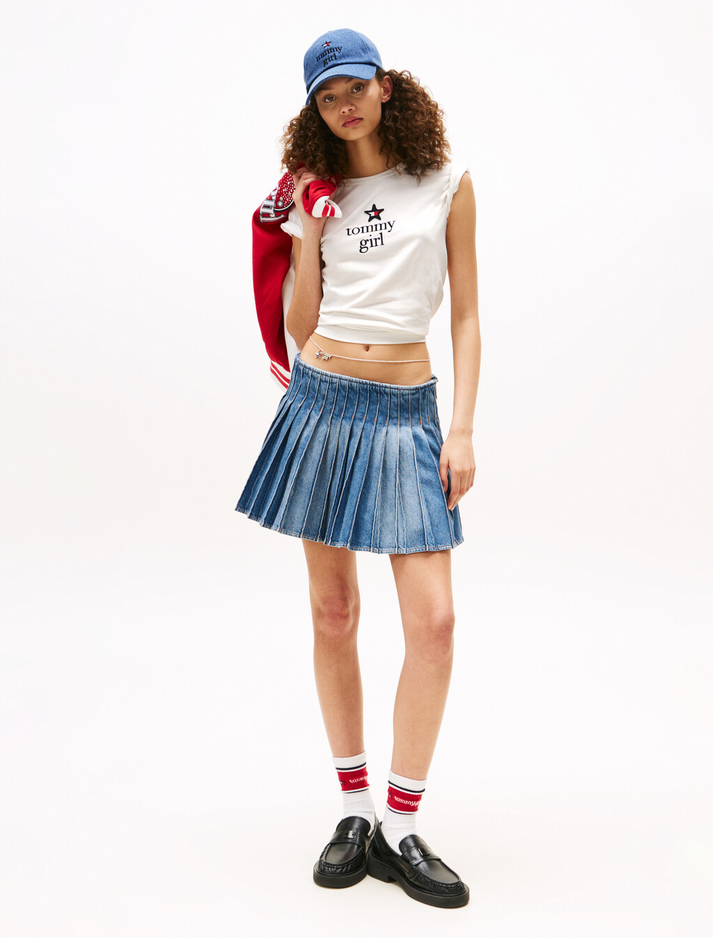 Tommy Girl Graphic Regular T-Shirt, Ecru, hi-res