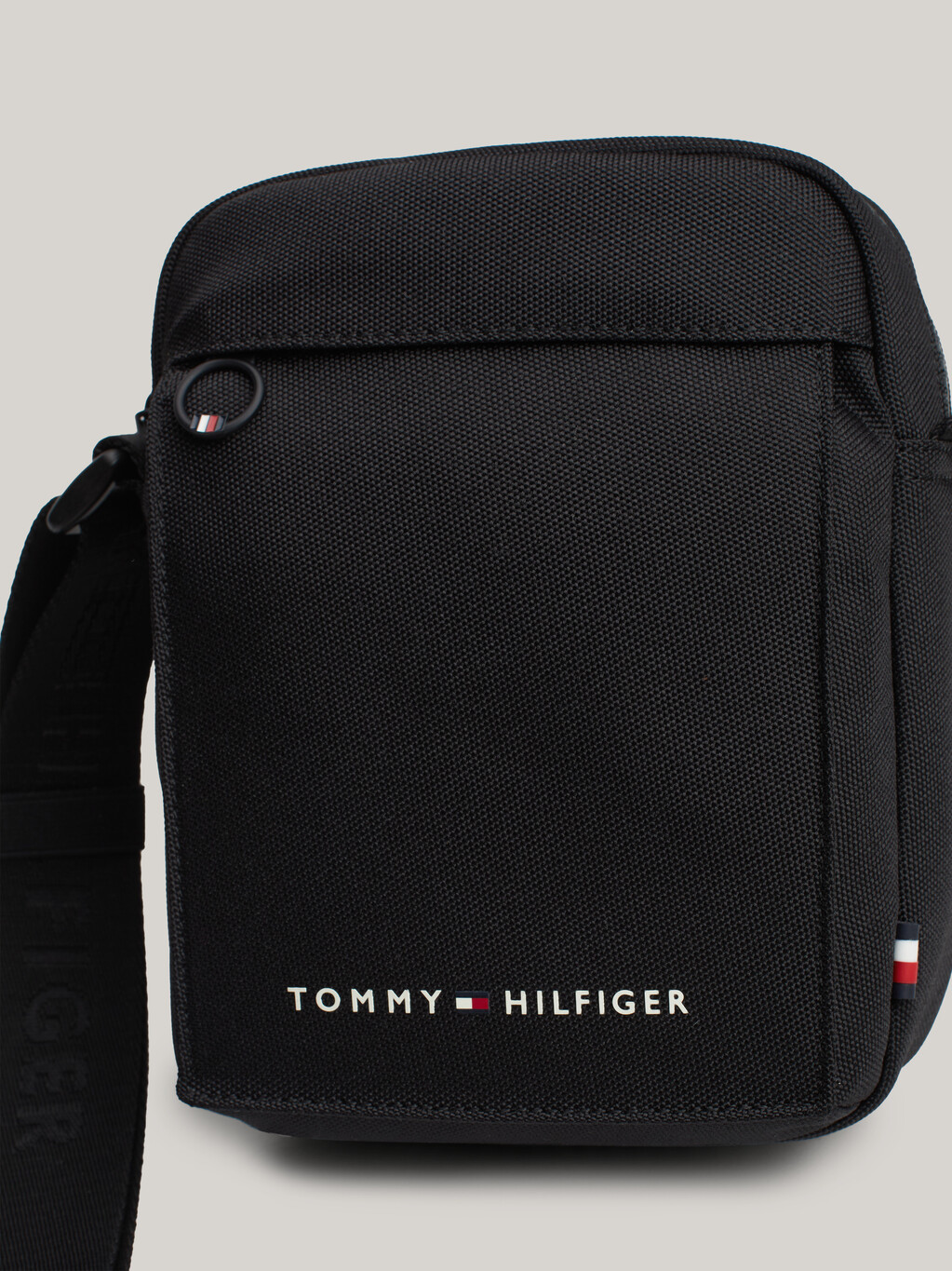 Logo Mini Reporter Bag, Black, hi-res