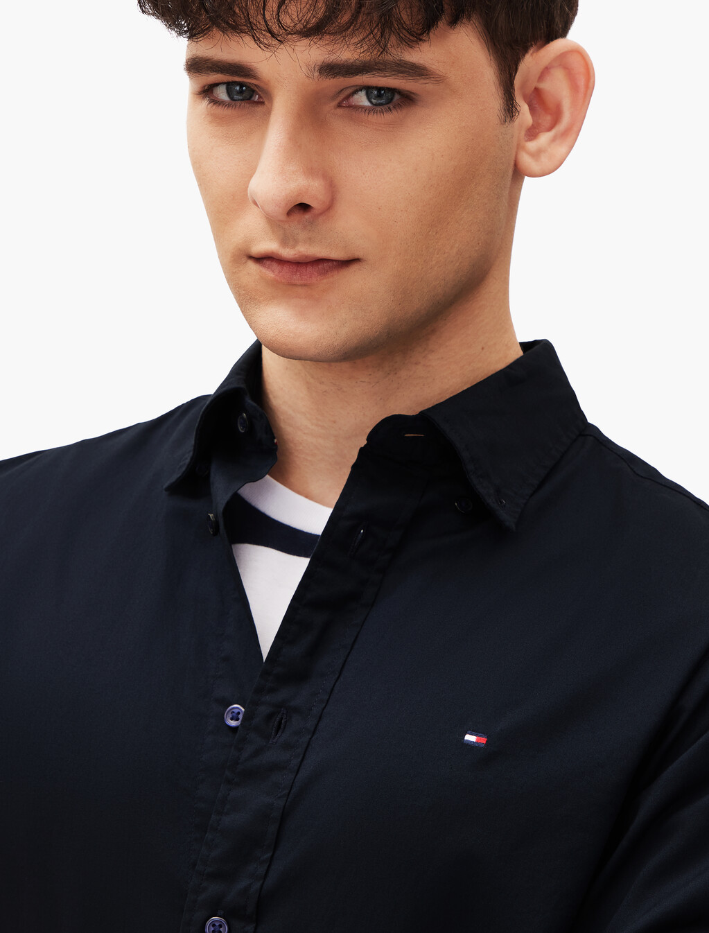 Core Flex Poplin Shirt, Desert Sky, hi-res