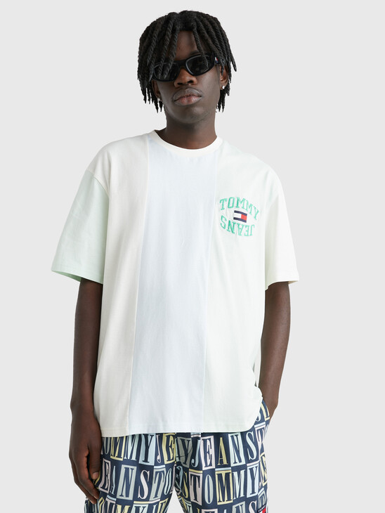 VERTICAL STRIPE RELAXED FIT T-SHIRT