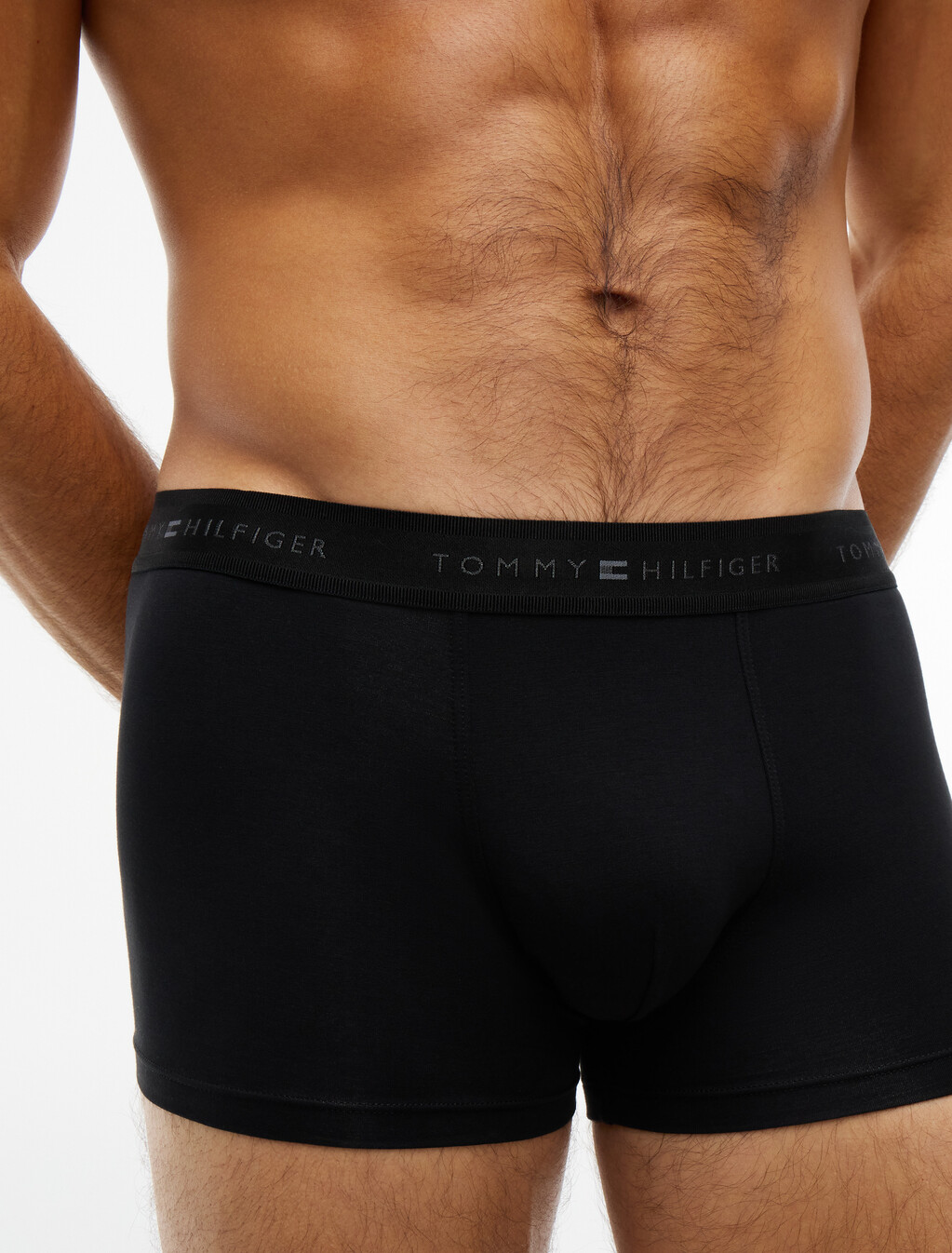 3-Pack Signature Tonal Logo Waistband Trunks, Burgundy/Black/Antique Silver, hi-res