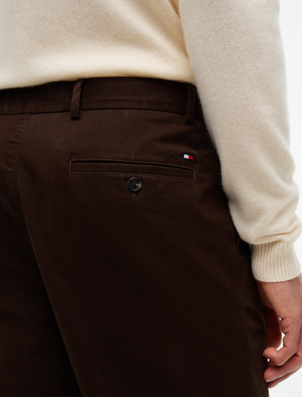 Mercer Essential Twill Pant, Dark Coffee, hi-res