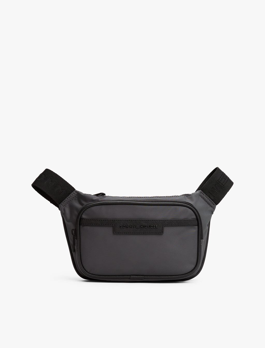 Recycled Polyester Bumbag, Dark Grey, hi-res