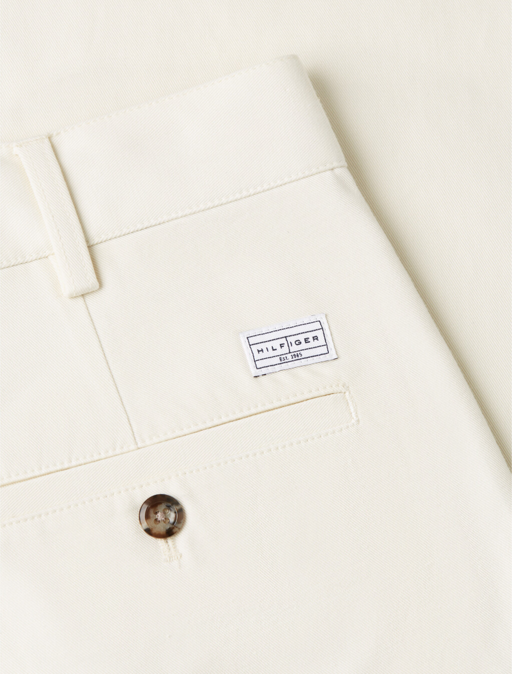 Washed Relaxed Twill Chinos, Ivory Petal, hi-res