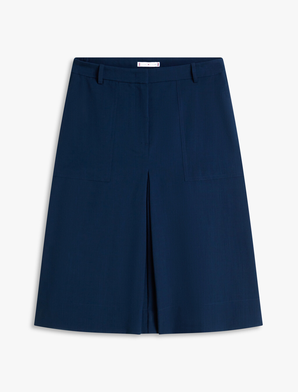 Tailored Utility A-Line Skirt, Dark Night Navy, hi-res