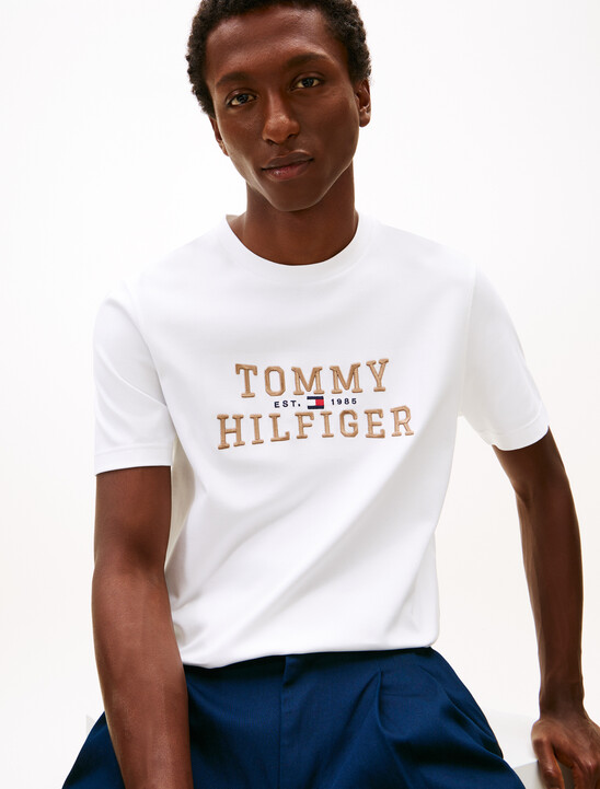 Icon Logo Embroidery Short Sleeve T-Shirt