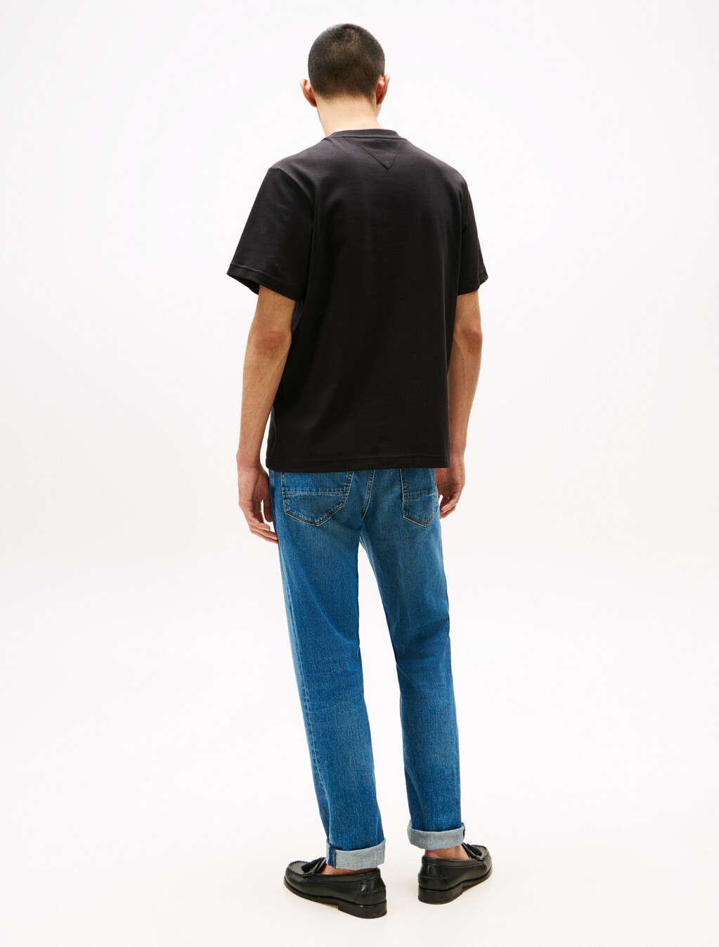 Seasonal Flag Logo T-Shirt, Black, hi-res
