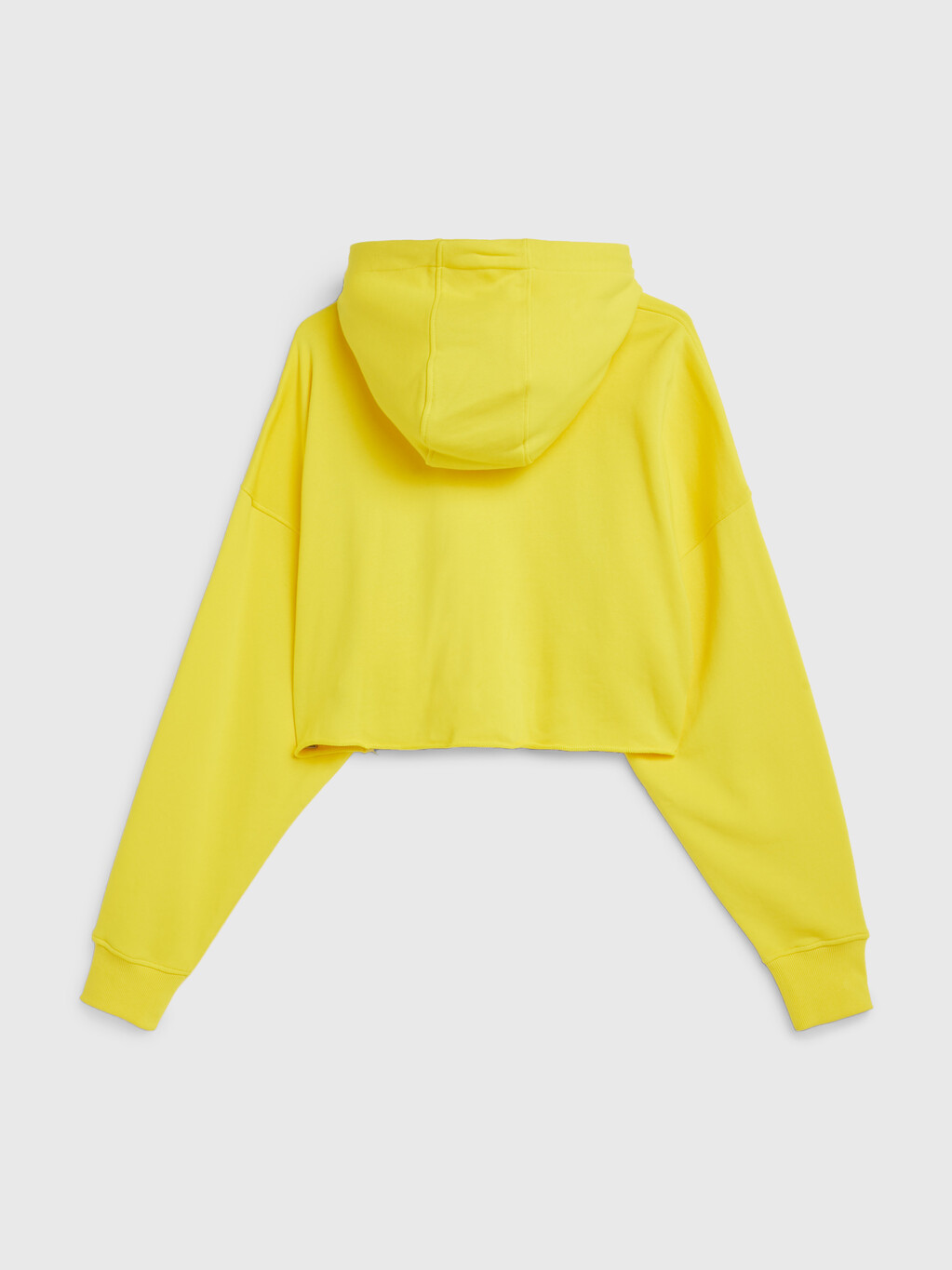 Tommy Hilfiger X Andy Warhol Flag Cropped Hoodie | yellow | Tommy ...
