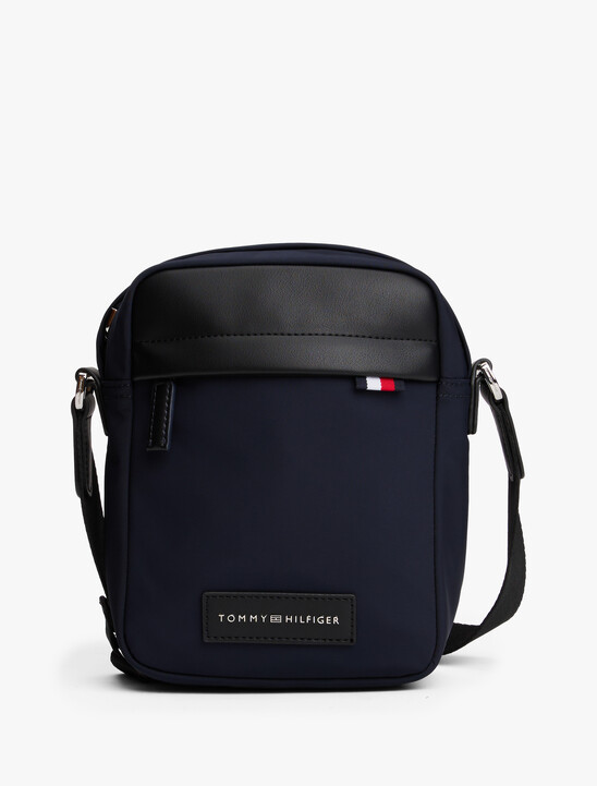 Logo Patch Crossbody Reporter Bag
