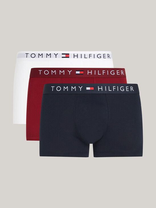 Tommy Hilfiger PREMIUM ESSENTIALS-1U87903842 Grey / White / Black - Fast  delivery