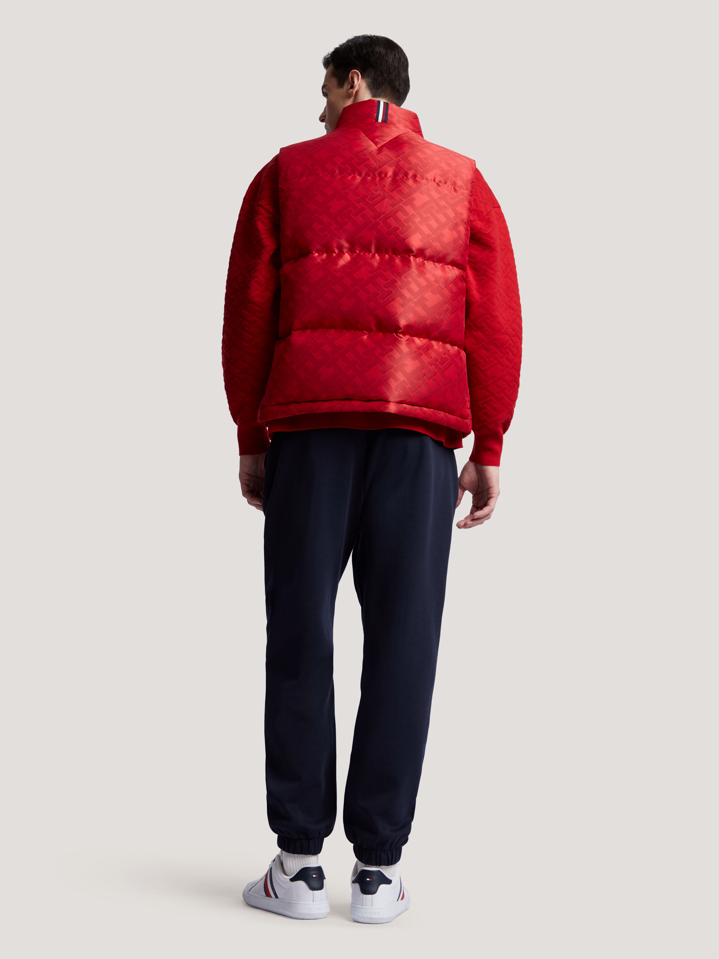 CNY TH Monogram Padded Vest