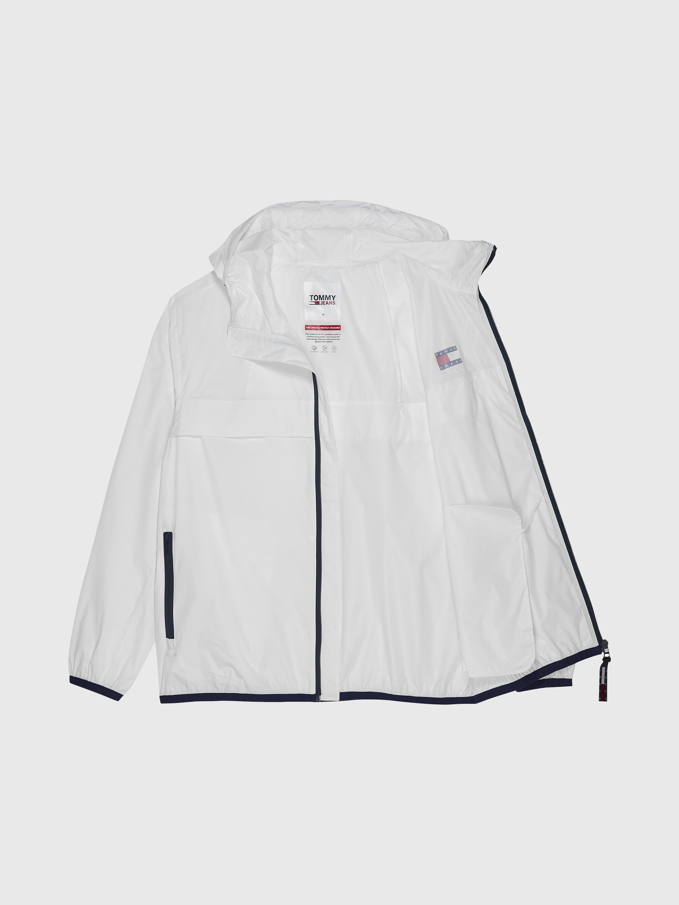 Cheap white windbreaker hot sale