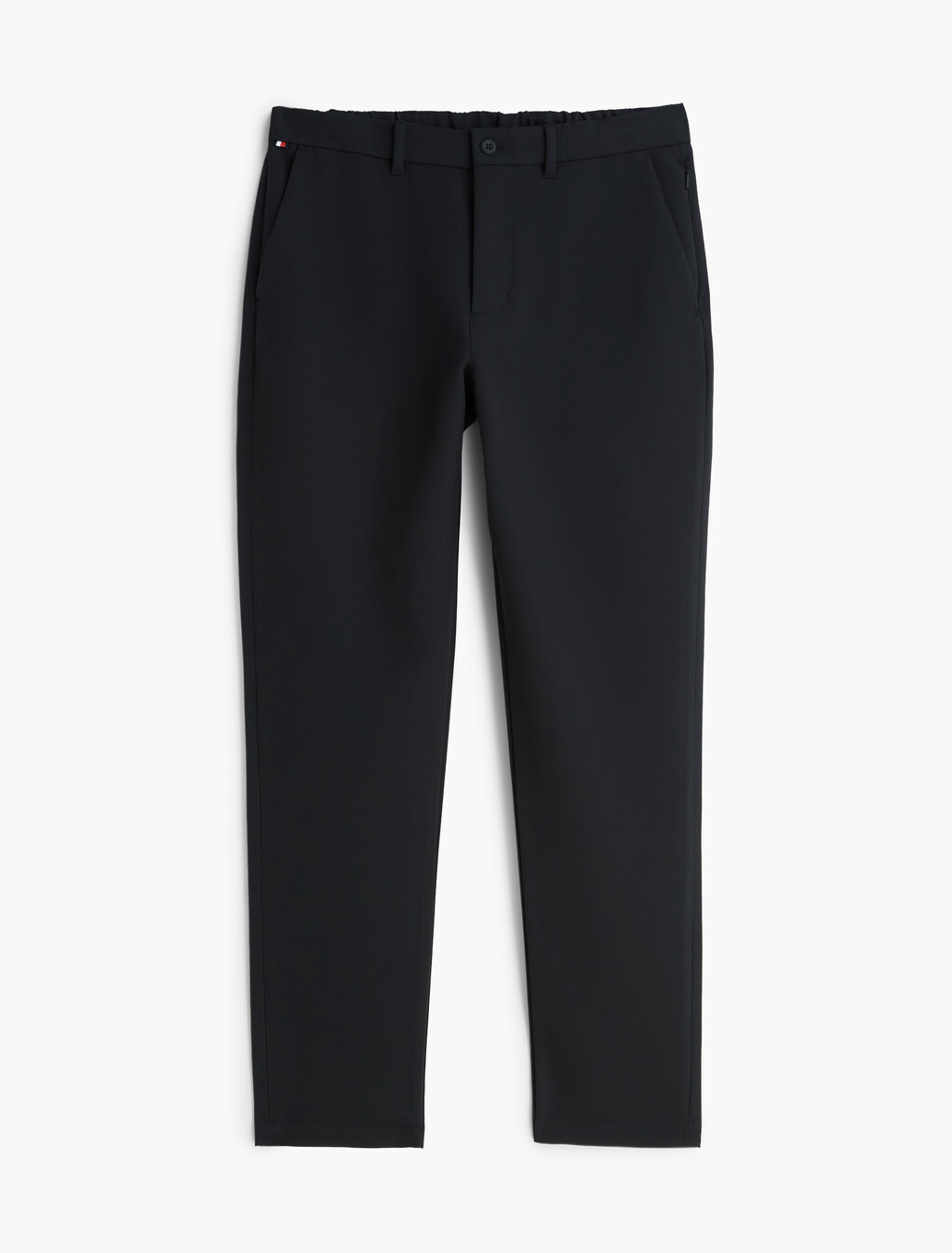 Performance Harlem Regular Tapered Elasticated Trousers, Black, hi-res