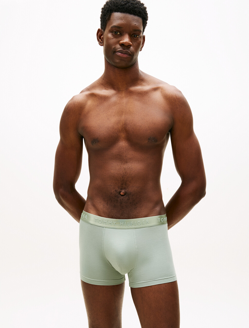 3-Pack Everyday Luxe Tonal Waistband Trunks, Cmo Grn/Mnt Gry/Blu Jn, hi-res