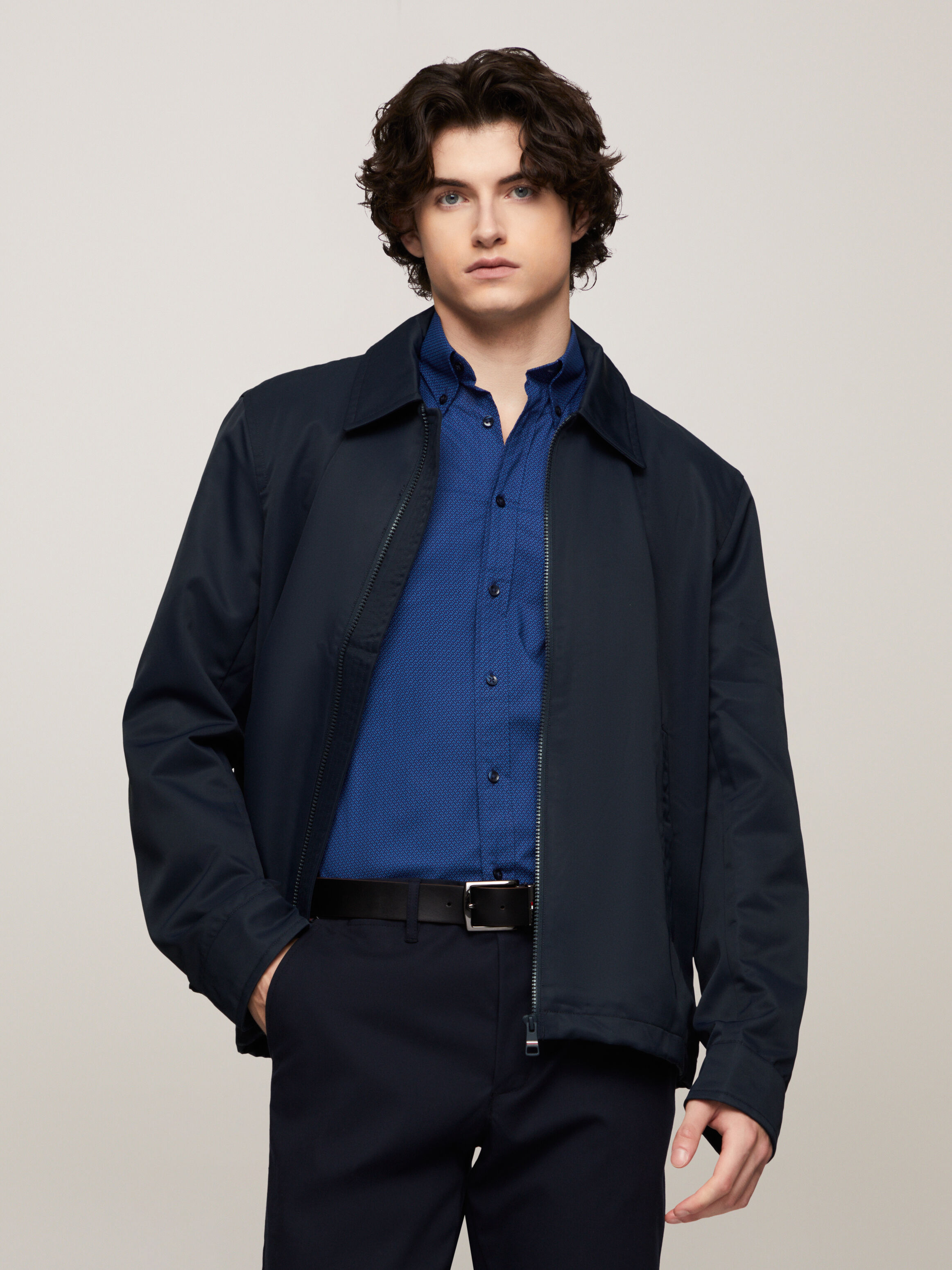 Twill Ivy Jacket blue Tommy Hilfiger Singapore