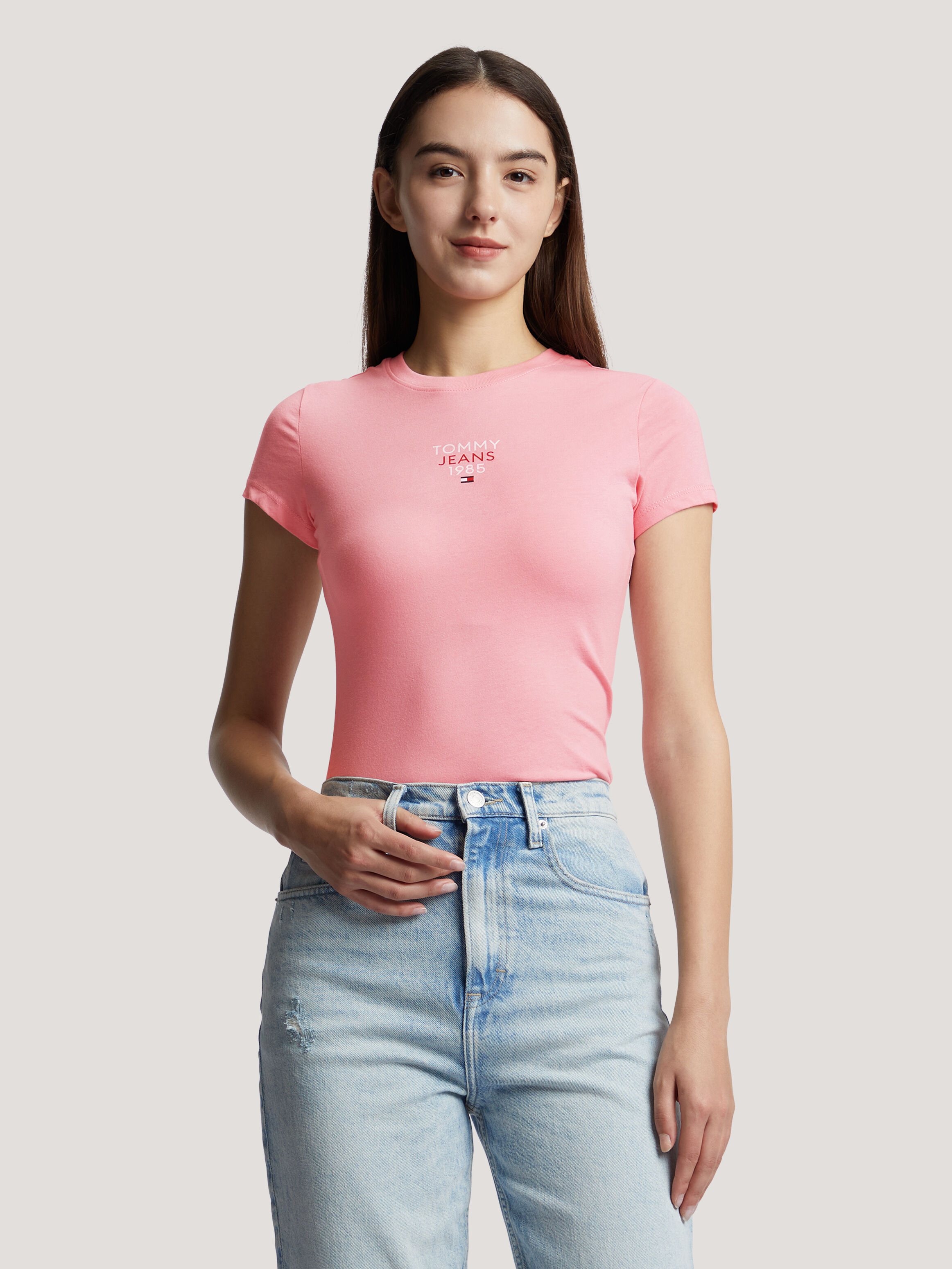 Tommy jeans pink outlet