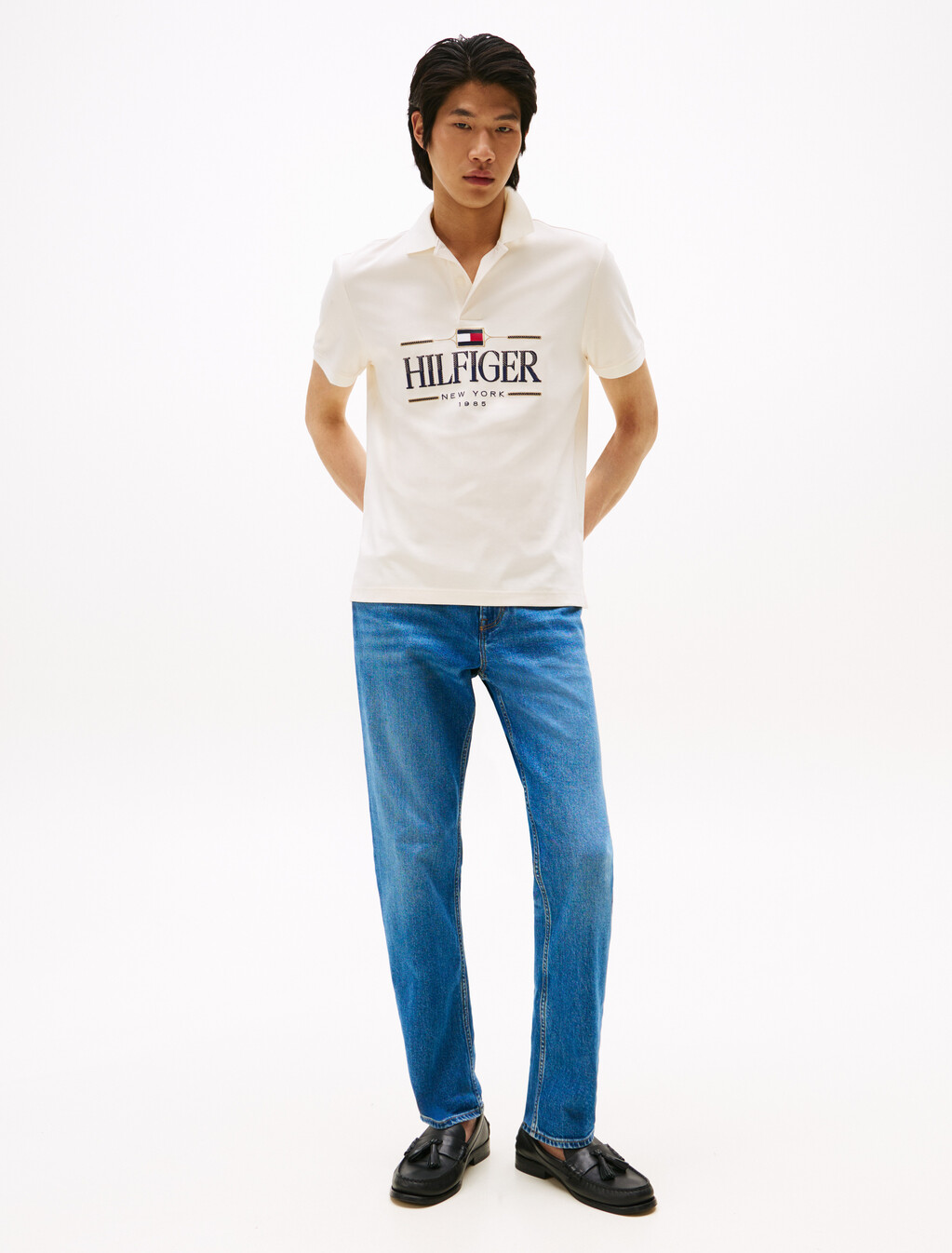 Icon Regular Polo, Ivory Petal, hi-res