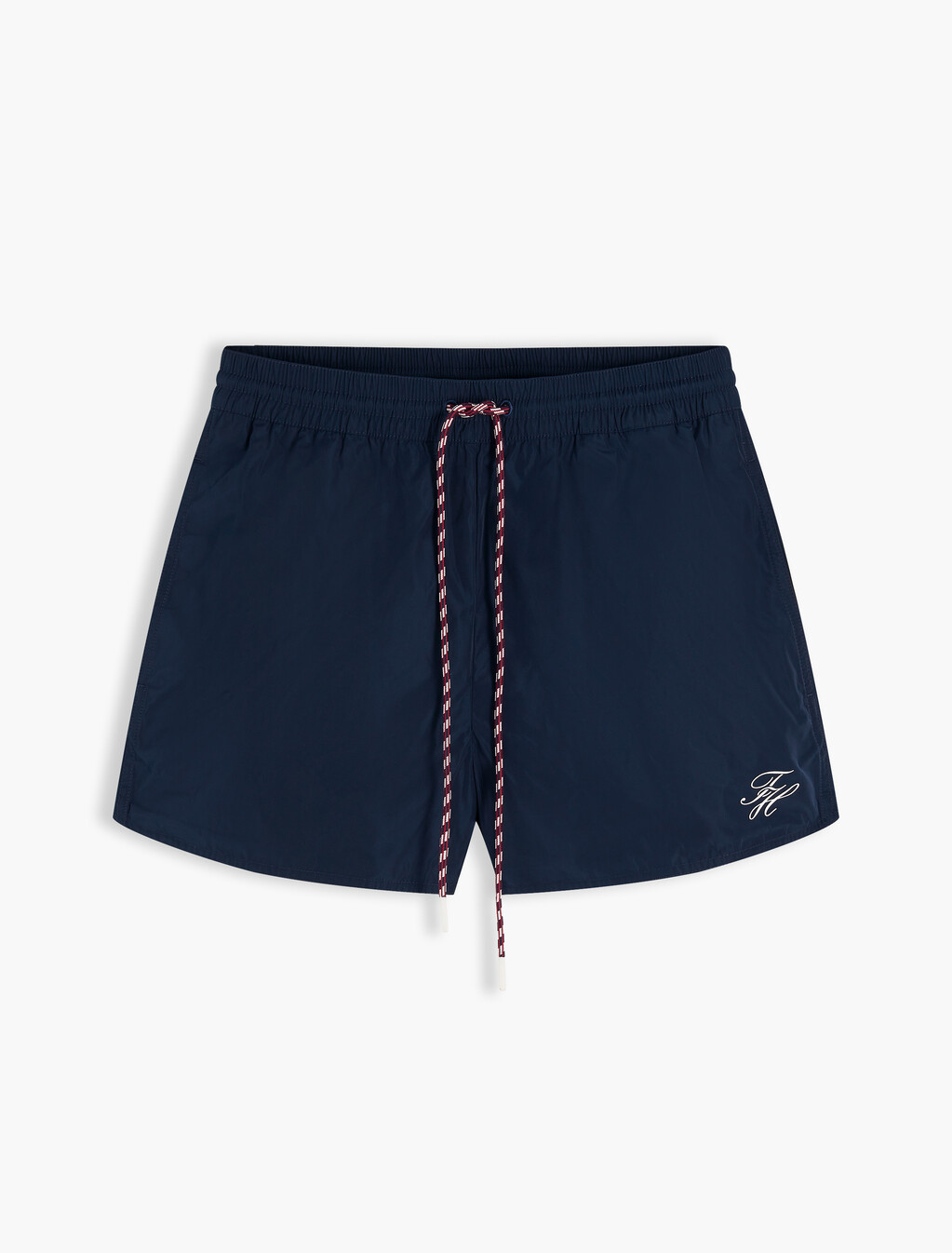 Logo Shock Cord Shorts, Dark Night Navy, hi-res