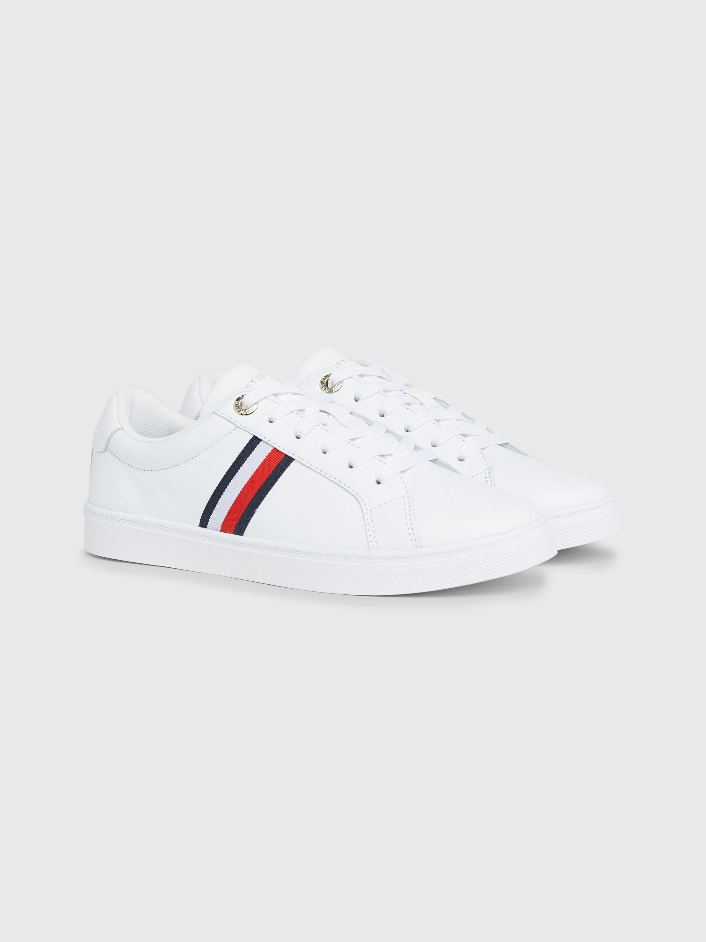 Tommy hilfiger essential stripe trainers on sale