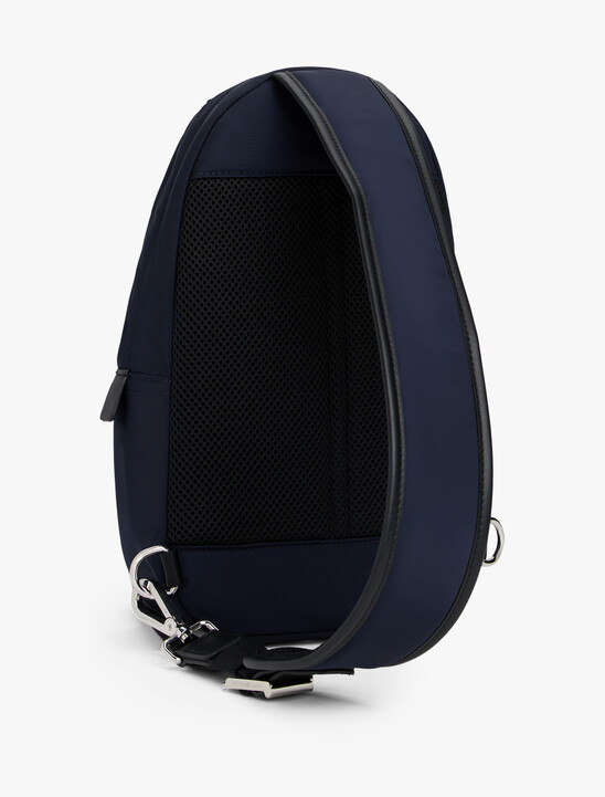 Logo Patch Crossbody Sling Bag