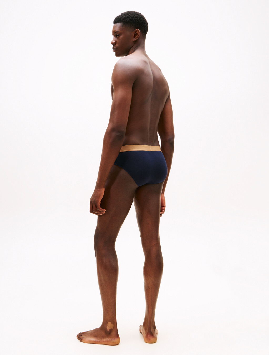 3 Pack Logo Brief, Prp Nvy/Hckory/Brk Blu, hi-res